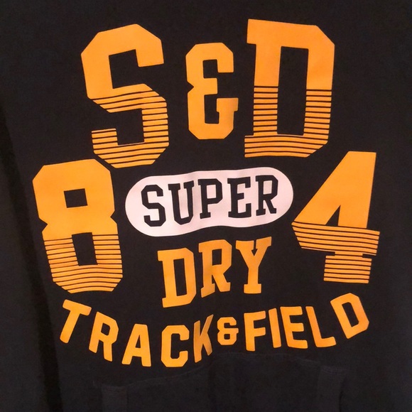 Super Dry Track & Field sweatshirt hoodie size XXL - Picture 1 of 7